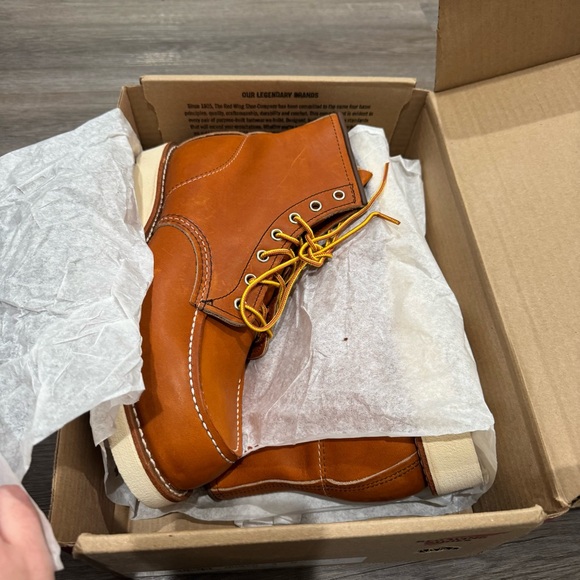 Red Wing Heritage 6” Moc Oro Legacy Lace Up Leather Boots 875 main image 7
